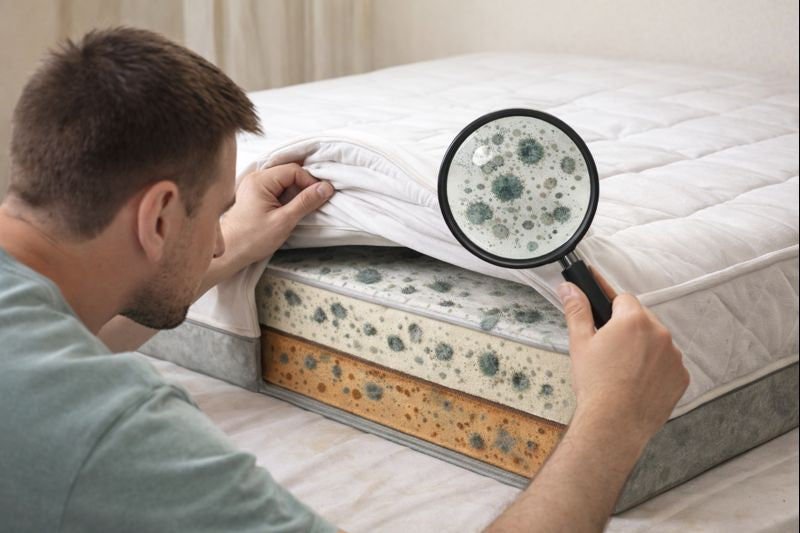 Wie gefährlich ist Schimmel auf der Matratze? Alle Risiken im Detail