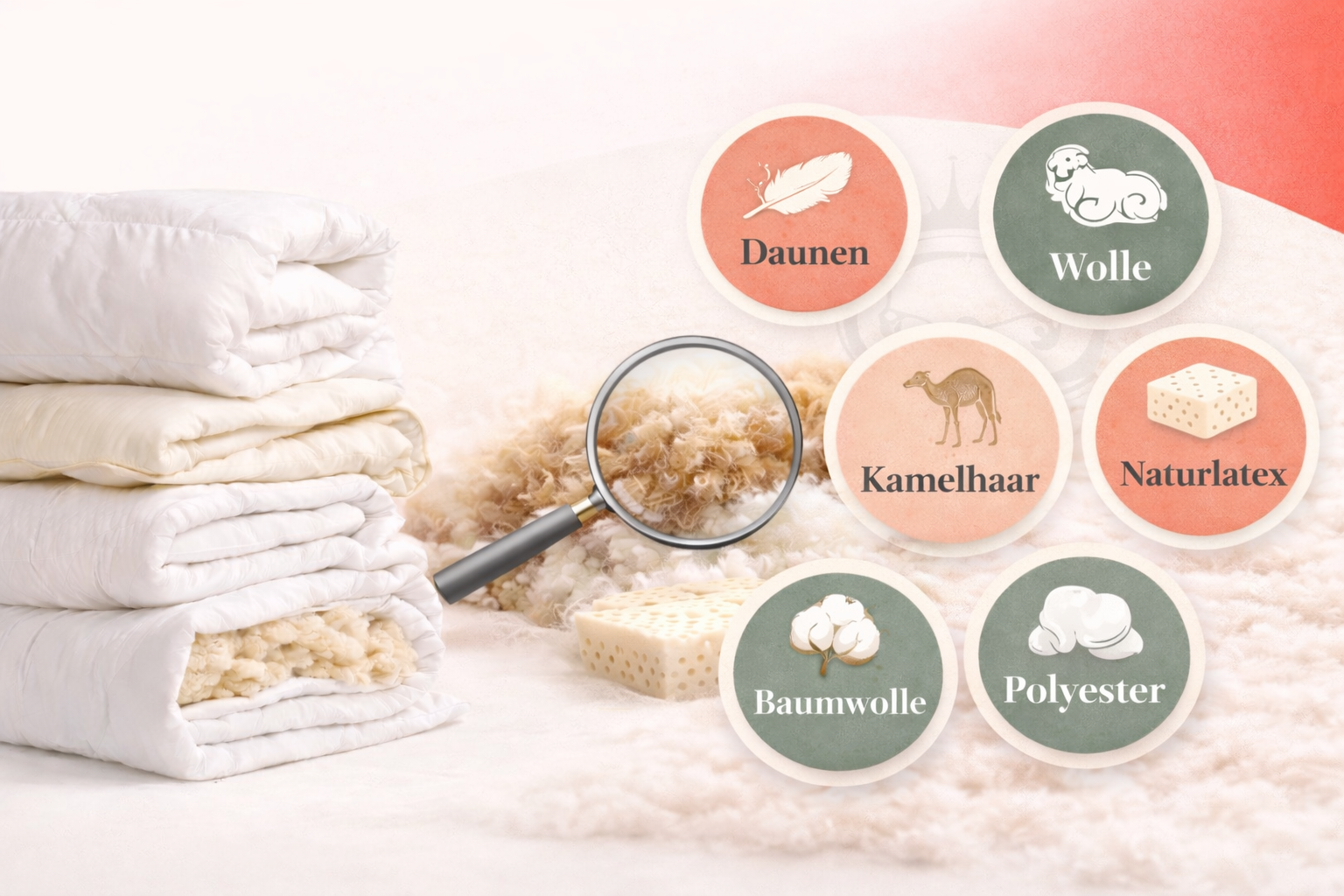 Welche Bettdecken Füllung ist am besten?