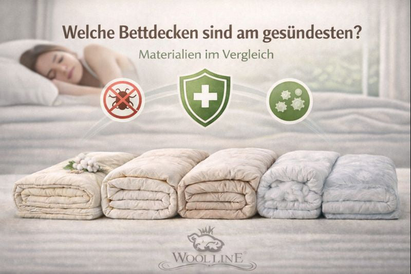 Welche Bettdecken sind am gesündesten? 5 beliebte Arten im Check